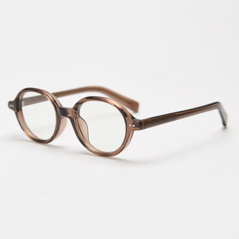 CCspace Women's Full Rim Oval TR90 Titanium Eyeglasses Frame 56970 - Lightweight & Durable Glasses for Work, Reading & Fashion