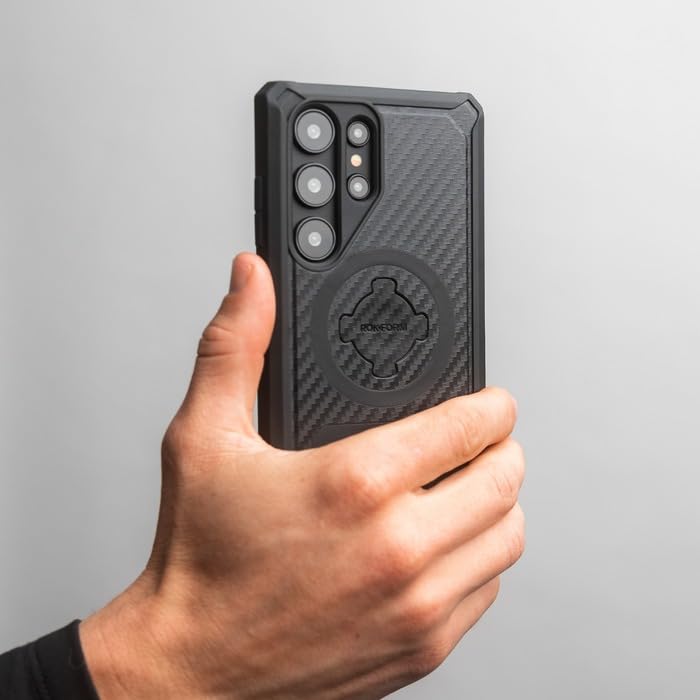 Rokform Rugged Magnetic Case for Galaxy S24 Ultra | Twist Lock Armor Protection | Drop Tested | Perfect for Outdoor Adventures & Extreme Sports