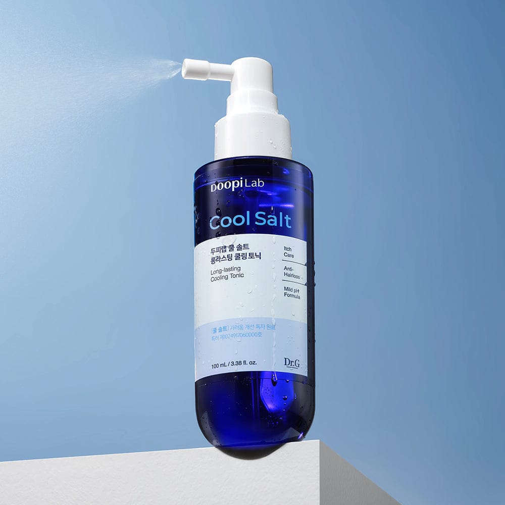 DR.G DOOPI LAB Cool Salt Long Lasting Cooling Tonic 100ml - Soothing Facial Mist for Hydration & Refreshment - Perfect for Summer, Gym & Travel Skincare