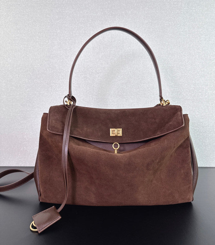 Stylish Convertible Leather Tote Bag for Women - Crossbody & Shoulder Bag - Perfect for Work, Travel & Everyday Use
