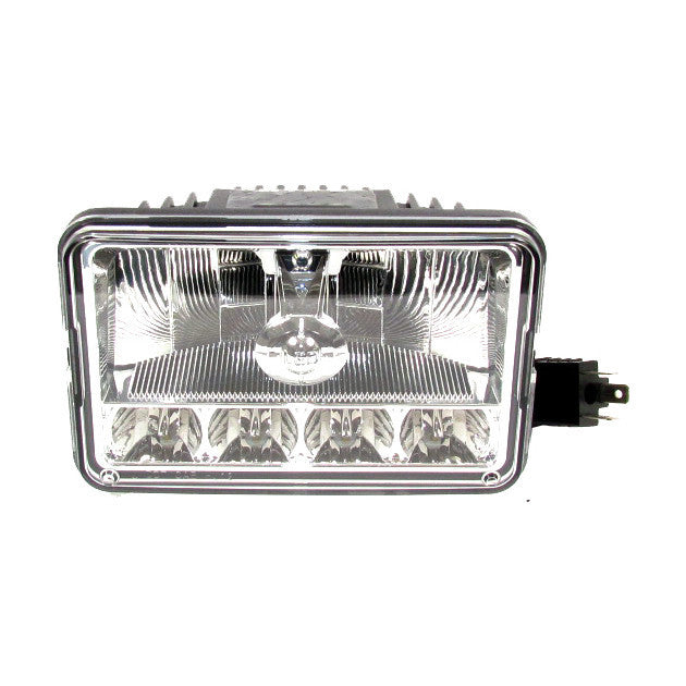 Fortpro 4x6 LED Headlight Kit - High & Low Beam Replacement for Freightliner Trucks - Durable & Bright Lighting for Night Driving & Off-Road Use