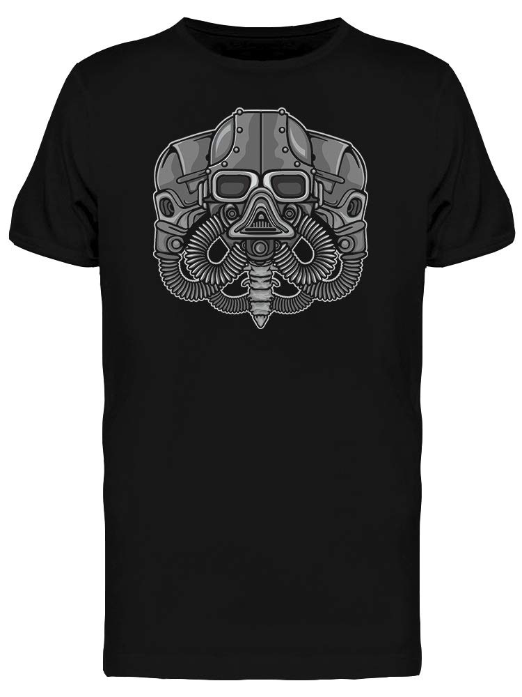 Steampunk Gas Mask Apocalypse T-Shirt for Men - Post-Apocalyptic & Cyberpunk Fashion, Cosplay, and Halloween Costume