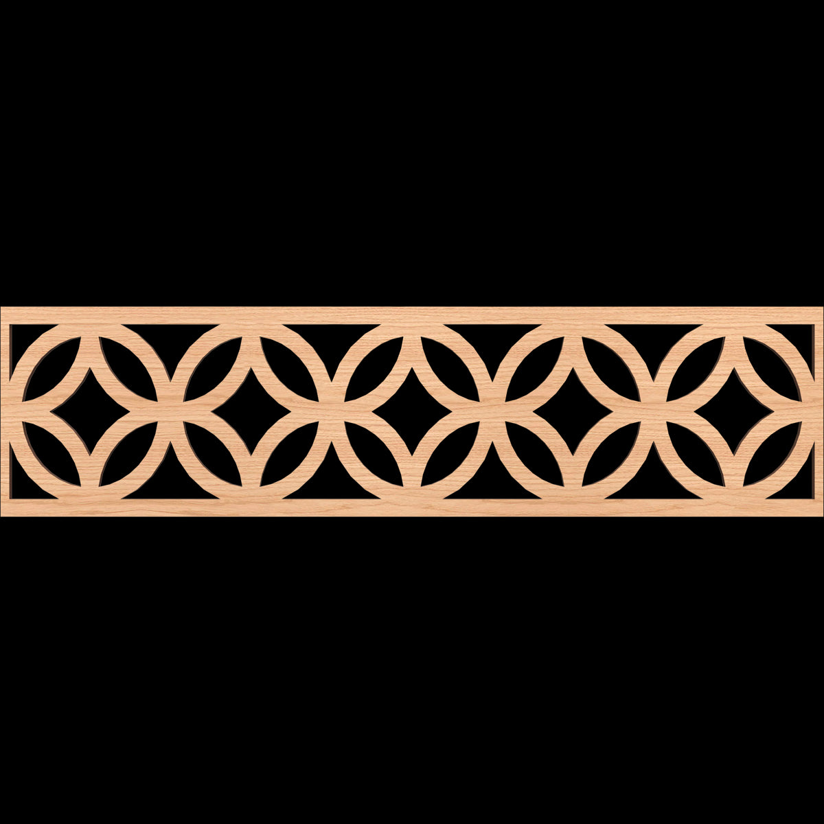 Crosby Fretwork Moulding - Decorative Wood Trim for Home & Furniture DIY Projects | Perfect for Wall Paneling, Cabinets, and Interior Design