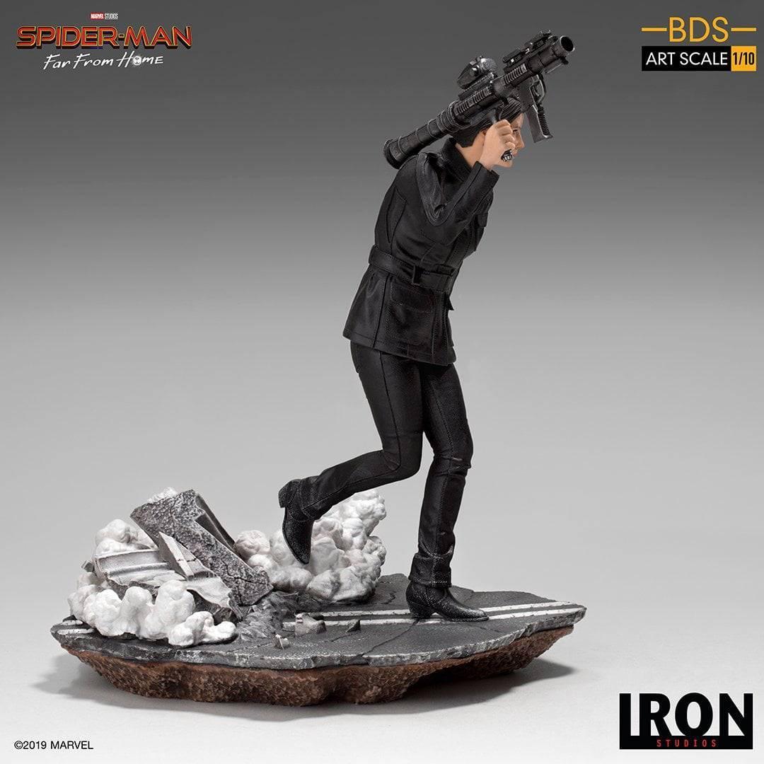 Iron Studios Spider-Man: Far From Home Maria Hill BDS Art Scale 1/10 Statue - Premium Collectible for Marvel Fans & Home Decor
