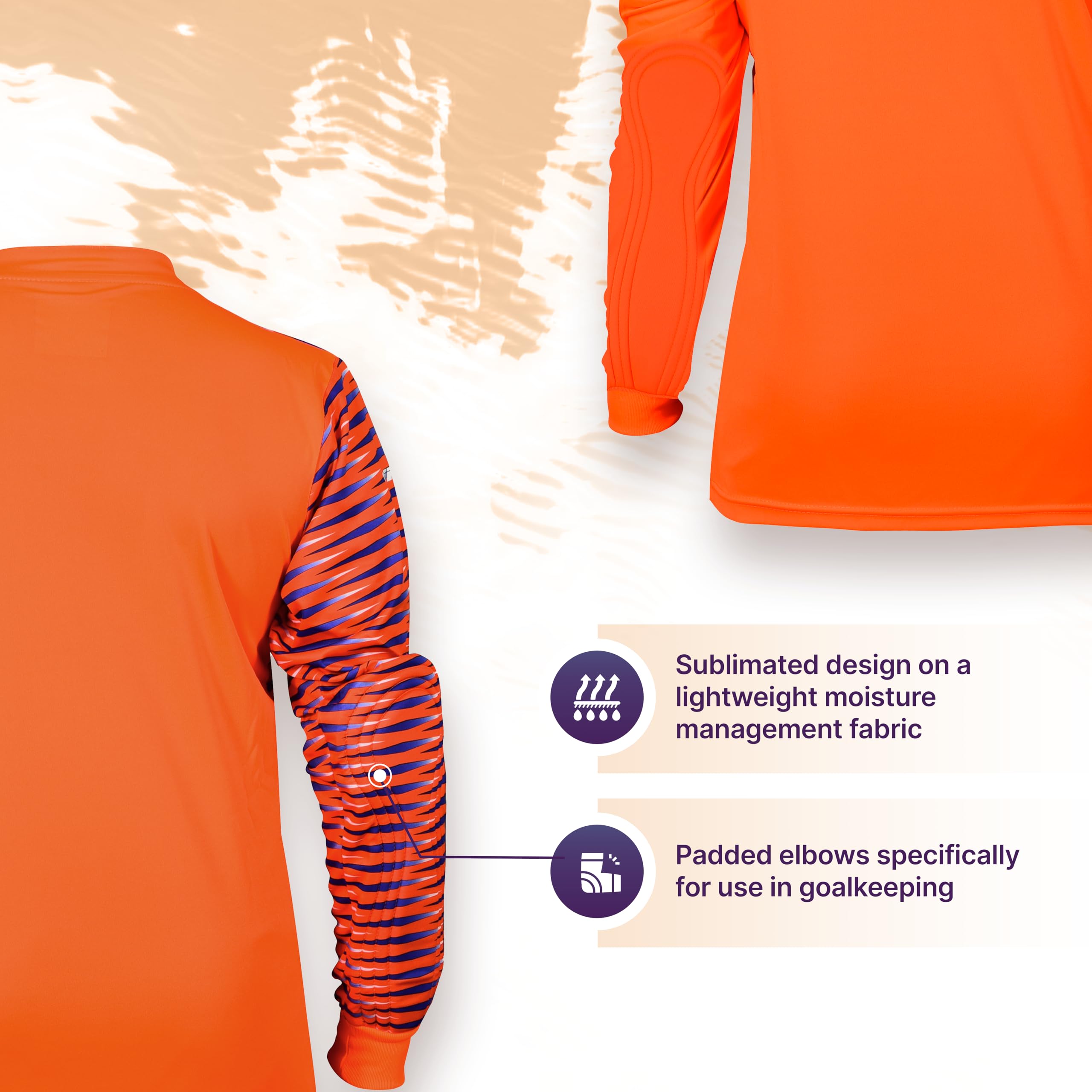 Vizari Portola Goalkeeper Jersey for Kids & Adults - Breathable Soccer Goalie Shirt for Youth & Adult Players - Perfect for Training, Matches & Goalkeeper Practice