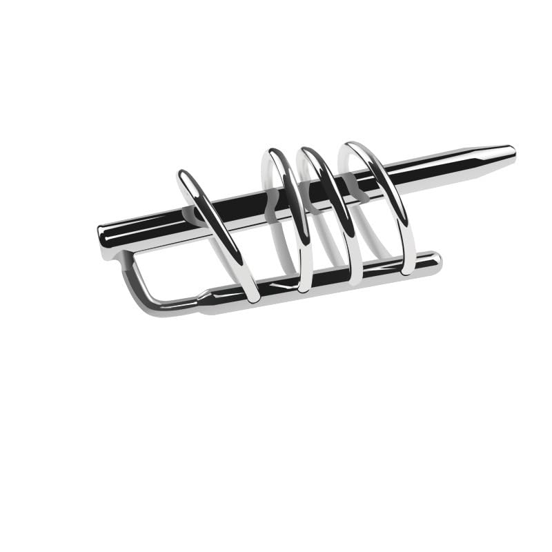 Premium Metal Urethral Sound Penis Plug Anal Dildo Sex Toy for Men - Smooth Urethral Masturbation Rod with Catheter Plug - Perfect for BDSM, Prostate Stimulation & Urinary Dilator Play