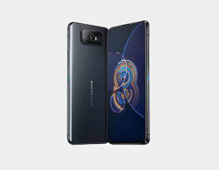 ASUS ZenFone 8 Flip ZS672KS 5G Smartphone - 128GB ROM, 8GB RAM, Dual SIM, GSM Unlocked (Black) - Perfect for Travel, Gaming & Photography