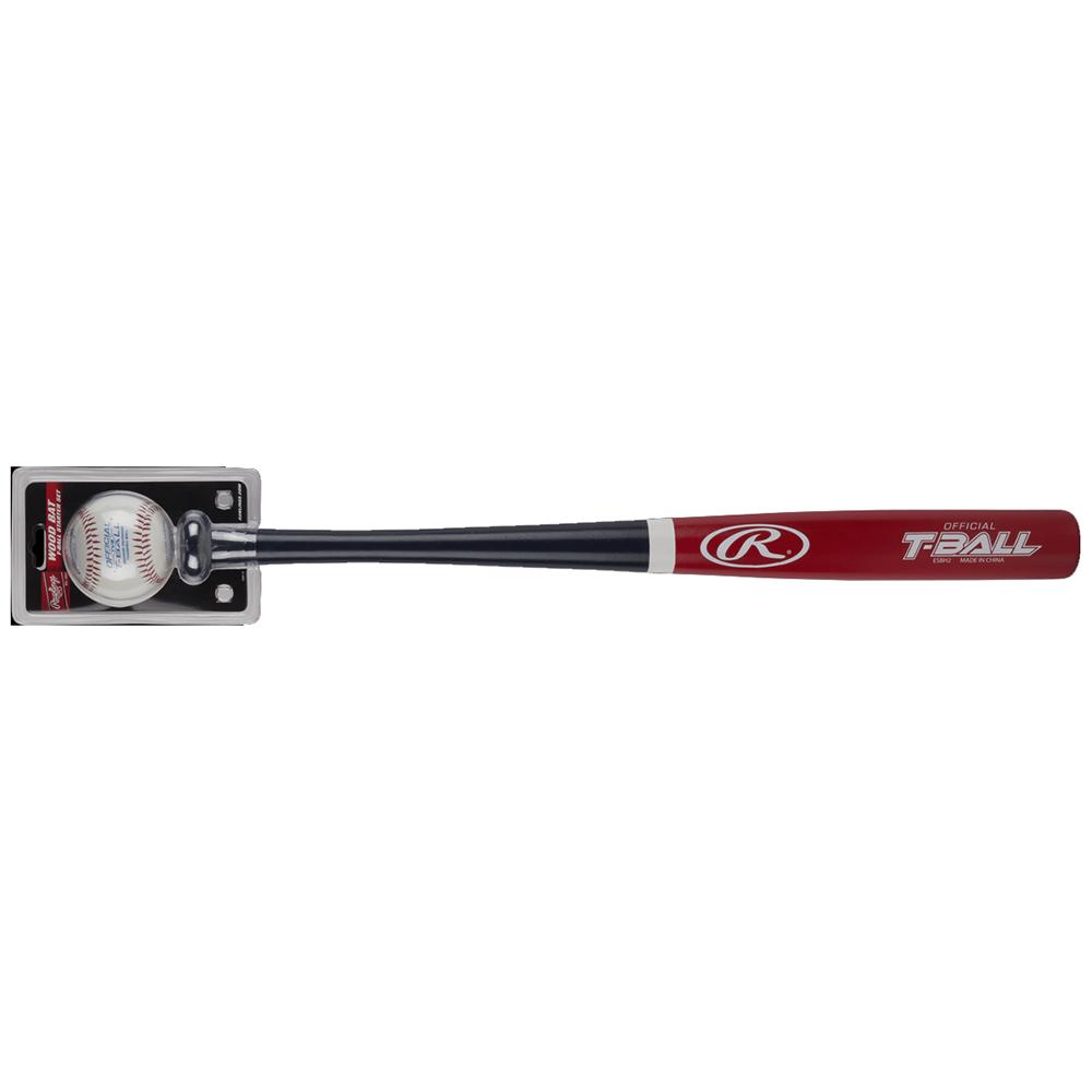 Rawlings T Ball Bat & Ball Combo Set - Youth Baseball Starter Kit for Kids Ages 4-8 | Perfect for T-Ball Practice, Backyard Games & Little League Training