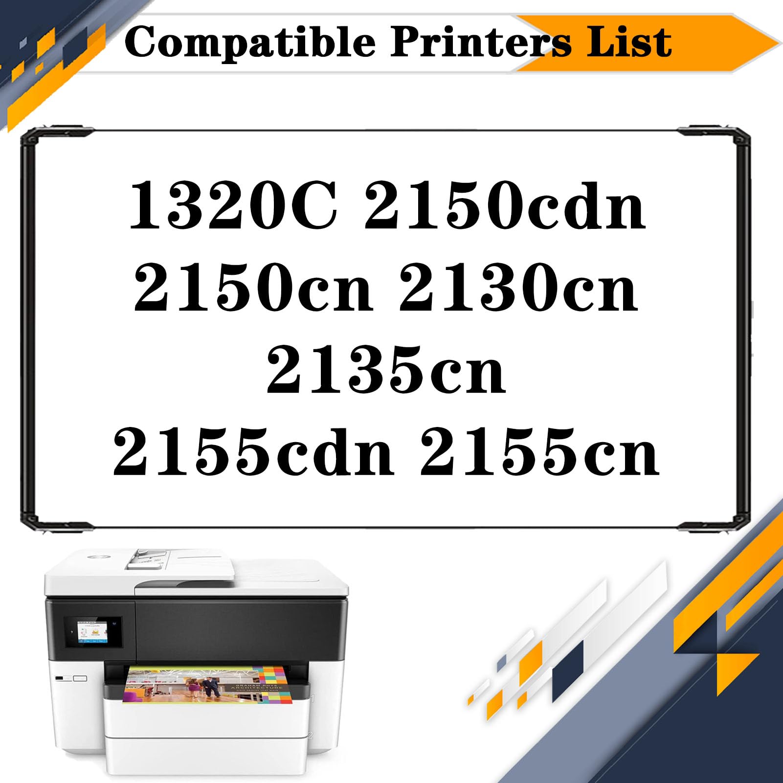High-Capacity C2150 Imaging Drum Kit - Compatible with Dell 1320C/2150cdn/2150cn/2130cn/2135cn/2155cdn/2155cn Printers - Long-Lasting Chip Included - Perfect for Office & High-Volume Printing Needs