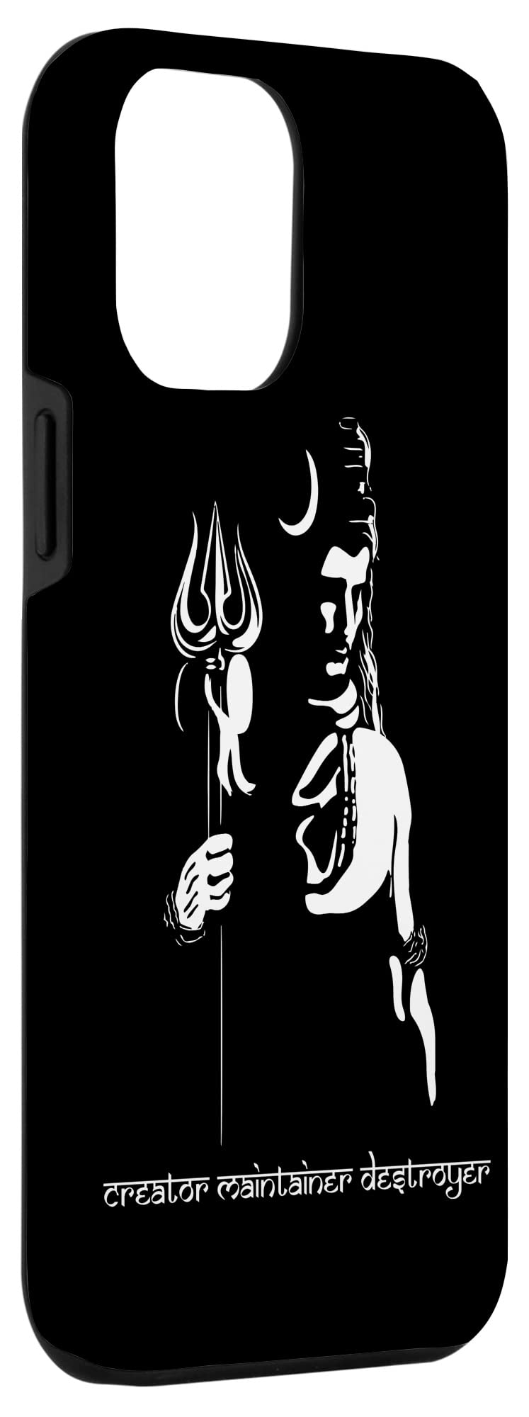 iPhone 12 Pro Max Case - Lord Shiva Design | Premium Protective Phone Cover for iPhone 12 Pro Max | Perfect for Spiritual Protection & Daily Use