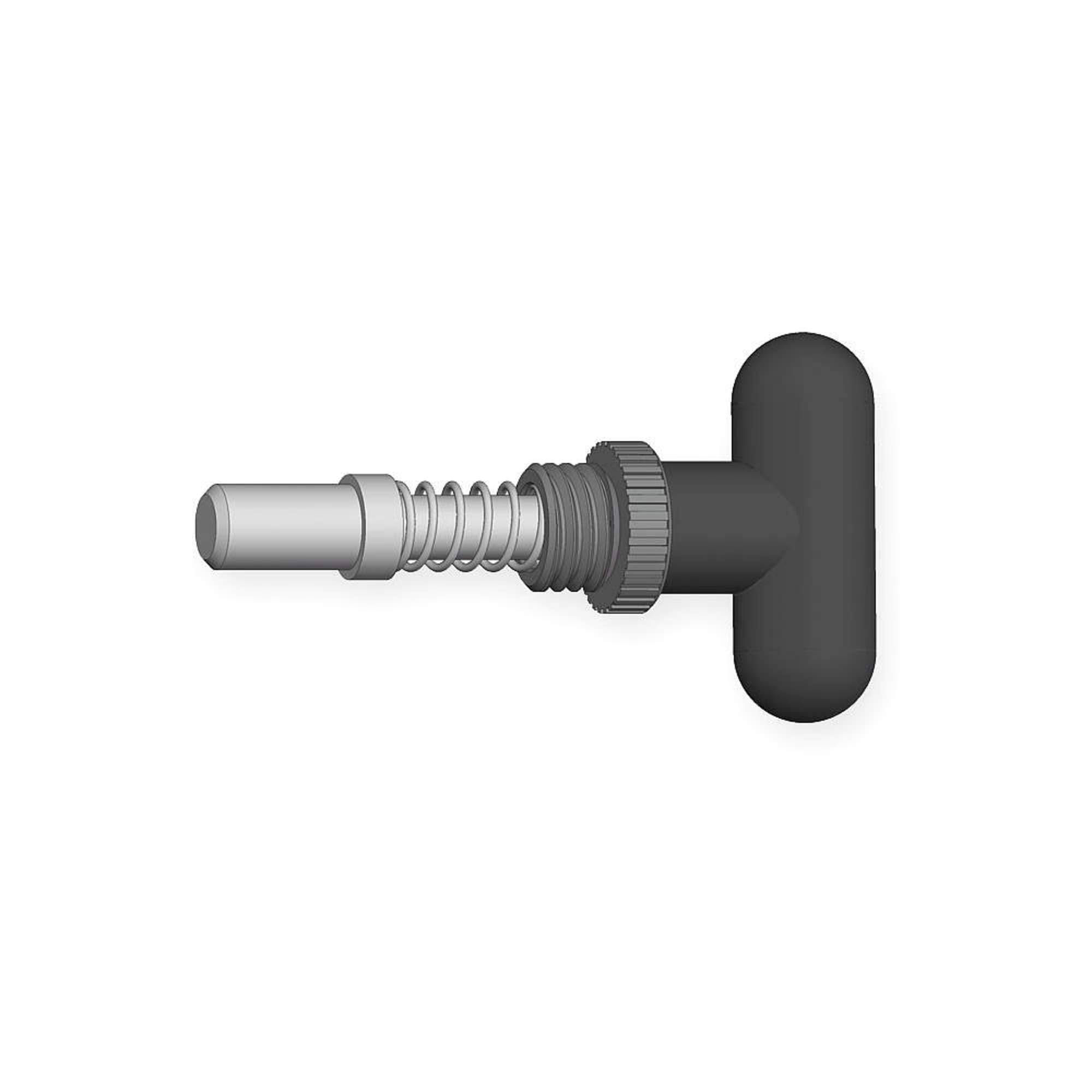 1/2 Inch Tip Diameter Pop Pin with T-Knob - Quick Release Locking Pin for Woodworking, Metalworking, and DIY Projects