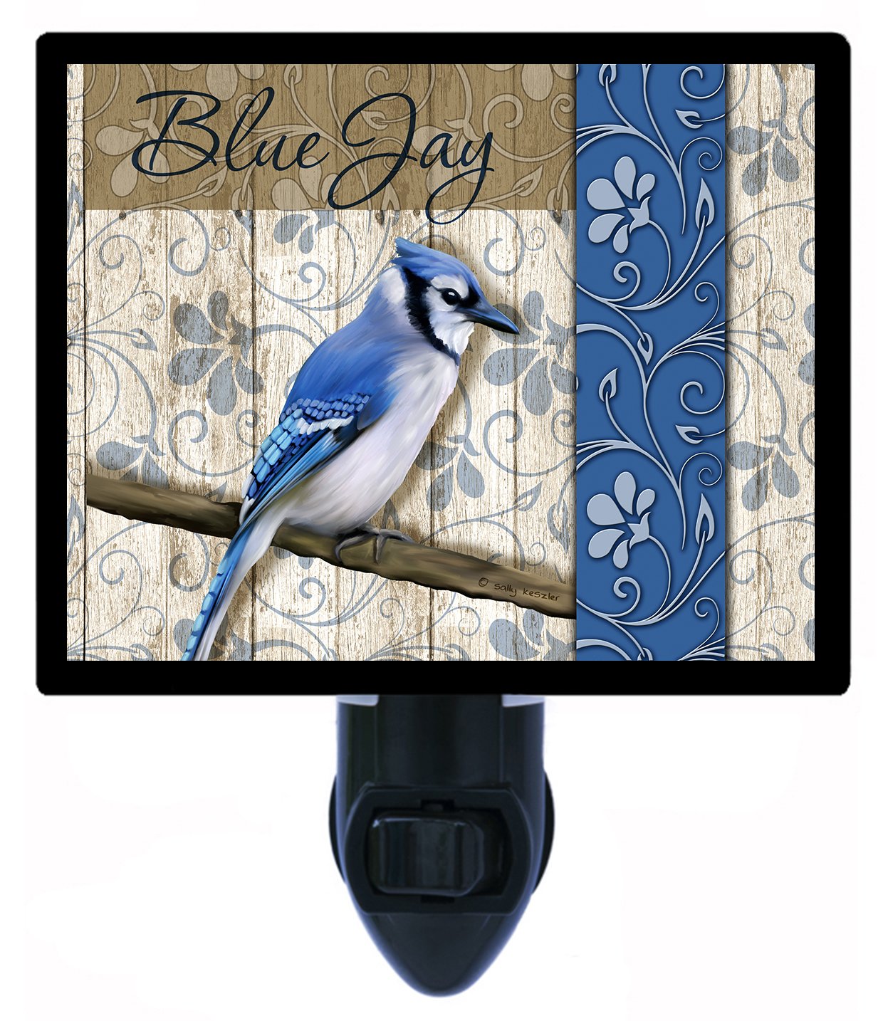 Blue Jay Night Light - Cute Bird-Shaped LED Night Light for Kids & Nursery - Perfect for Bedrooms, Baby Rooms, and Relaxing Nighttime Ambience