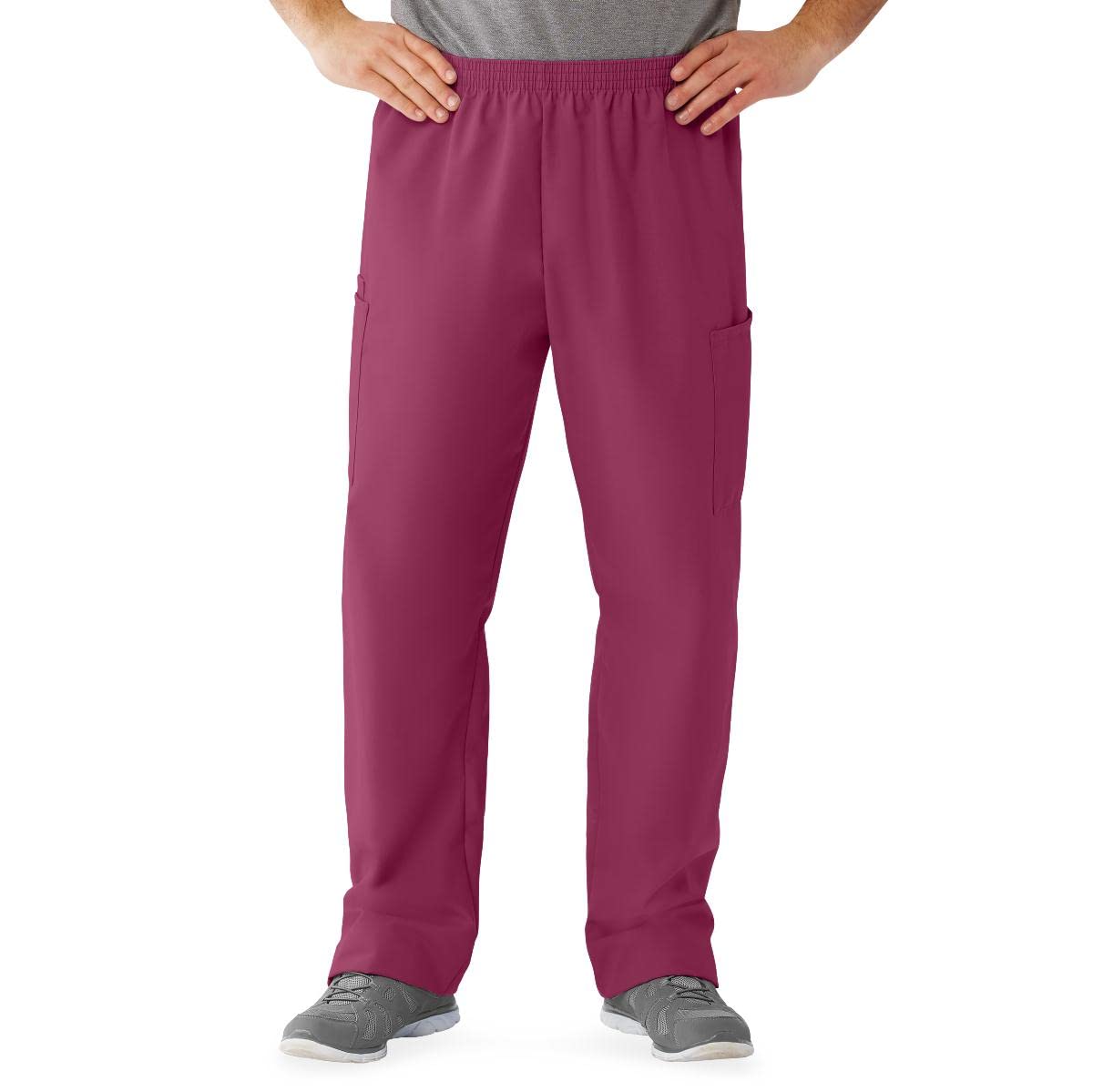 Medline Men's Cargo Pants - Durable Work Pants with Multiple Pockets for Tools & Essentials | Perfect for Construction, Landscaping & Outdoor Activities