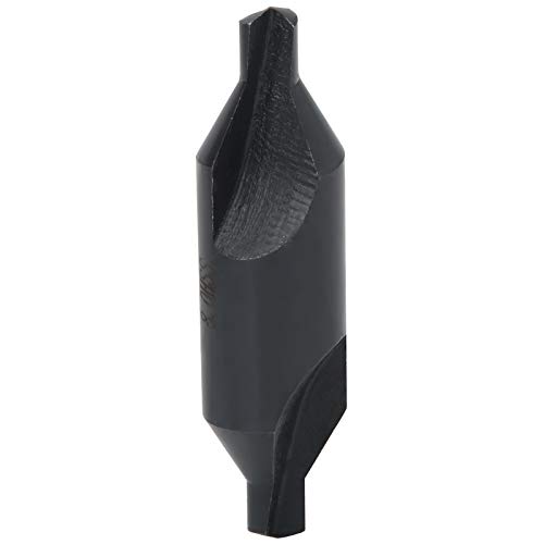 8mm HSS A-Type Center Drill Bit for Stainless Steel, Die & Metal Machining - All-Ground Spiral Design for Precision Centering - Perfect for Woodworking, CNC & Lathe Work (Drilling, Milling & Positioning)