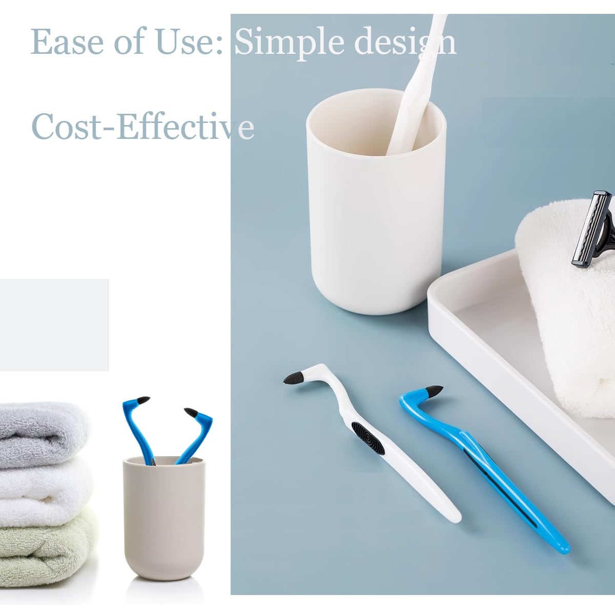 Professional Teeth Whitening Kit - Stain Remover & Tartar Eraser Tool for Dental Plaque Cleaning, Home Calculus Removal, Non-Electric Dentist-Grade Polisher | Perfect for At-Home Oral Care & Smile Brightening
