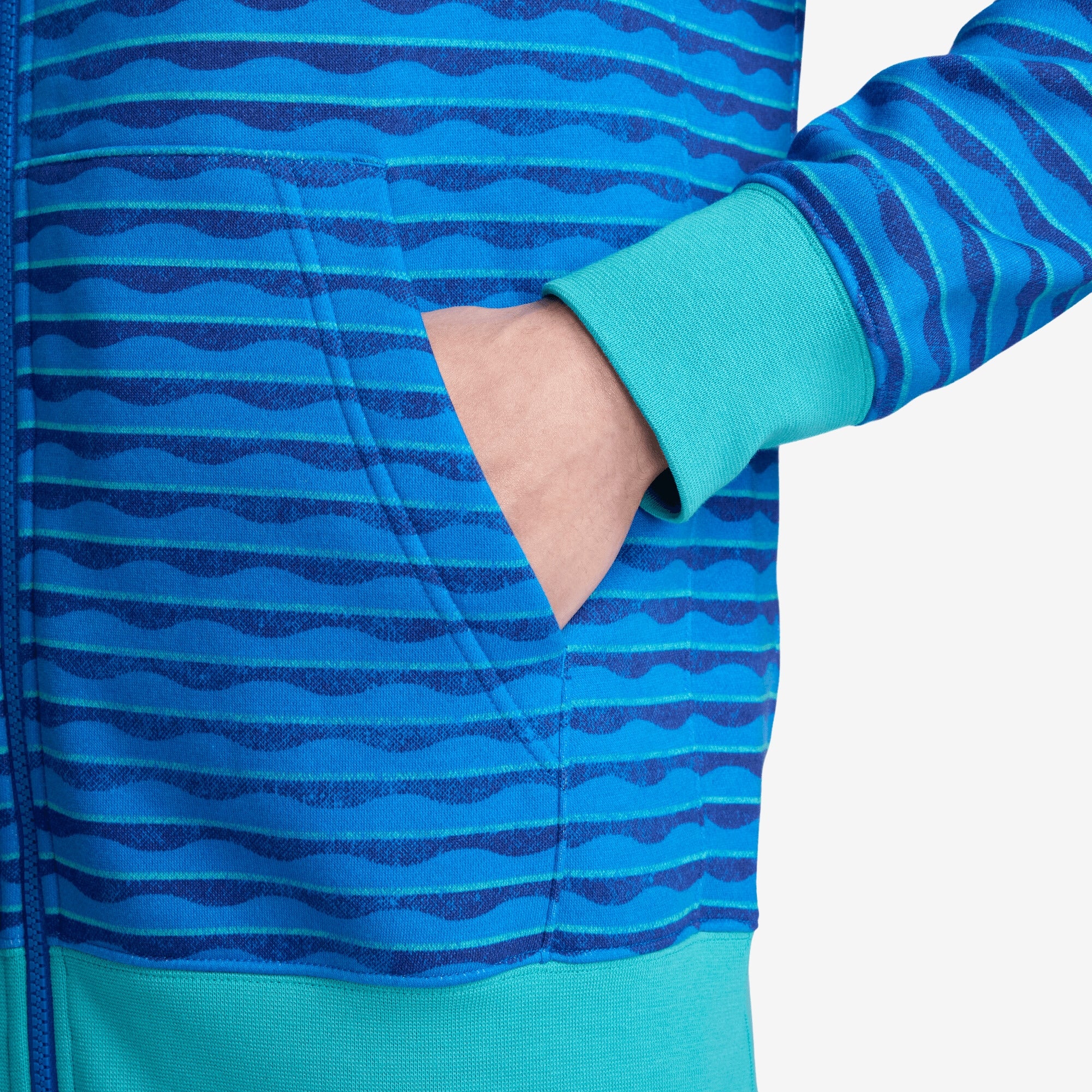 Nike Brazil Club Fleece Hoodie - Men's Comfortable Pullover Sweatshirt for Casual Wear, Sports & Outdoor Activities