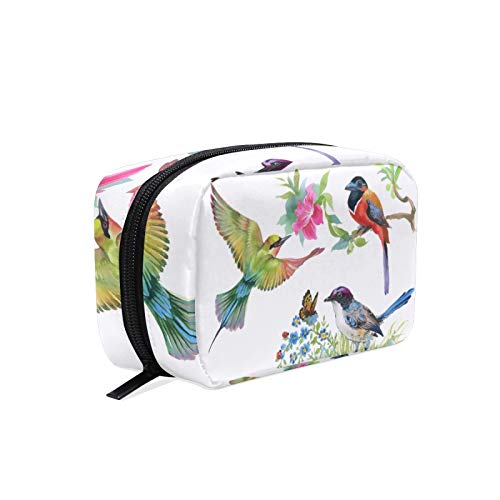 Butterfly Makeup Bag for Women - Travel Cosmetic Pouch with Brush Holder, Perfect for Travel & Daily Use