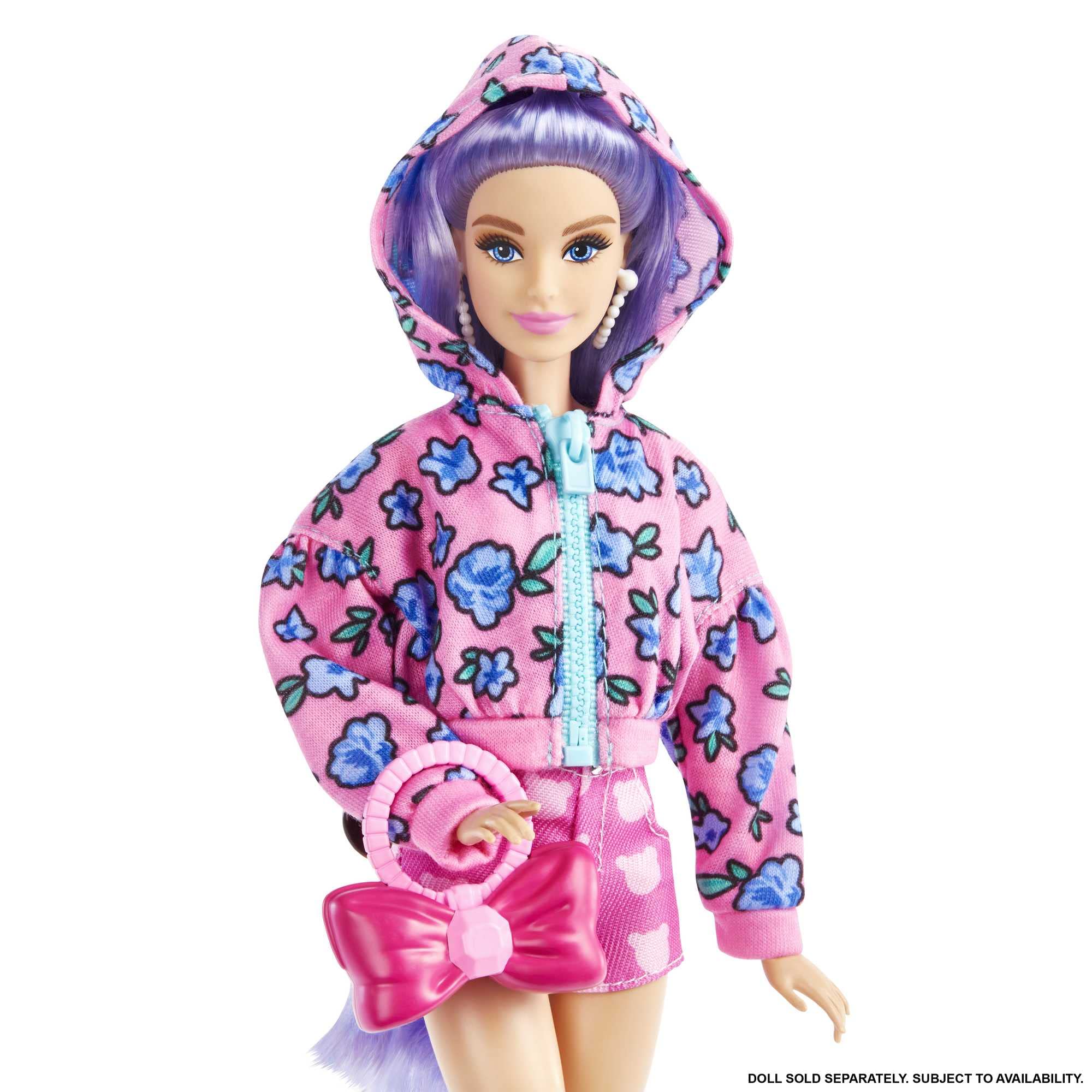 Barbie Extra Fashion Doll with Hoodie Outfit - Perfect for Playtime, Collecting & Gift Giving