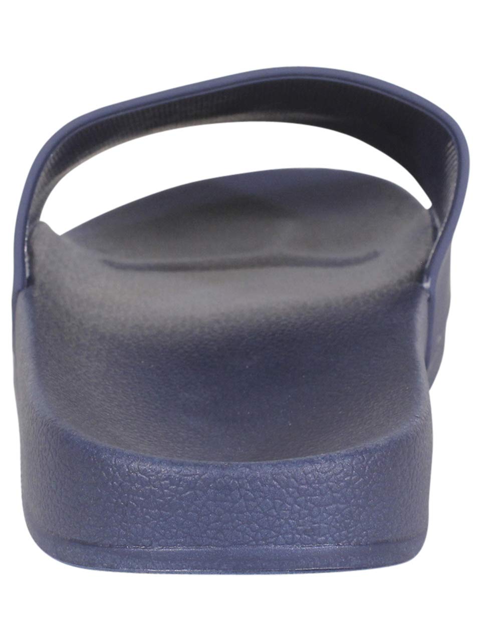 Levi's Men's 3D Slides Navy Monochrome Logo Sandals - Size 8 | Comfortable Summer Casual Shoes for Beach, Pool & Outdoor Wear