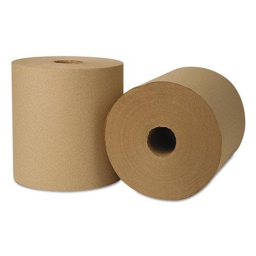 EcoSoft Hardwound Roll Towels by Wausau Paper - Premium 100% Recycled Paper Towels for Home, Office & Commercial Use (WAU 45800) - Ideal for Kitchens, Restrooms & Cleaning Tasks