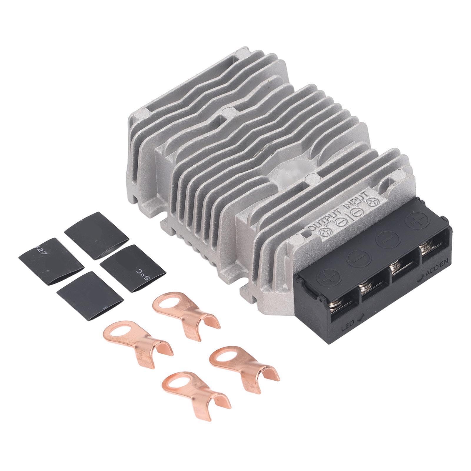 24V to 12V 60A DC-DC Buck Converter Voltage Reducer Transformer - 720W Power Step Down for Car Audio, RV, Solar Systems & LED Lighting