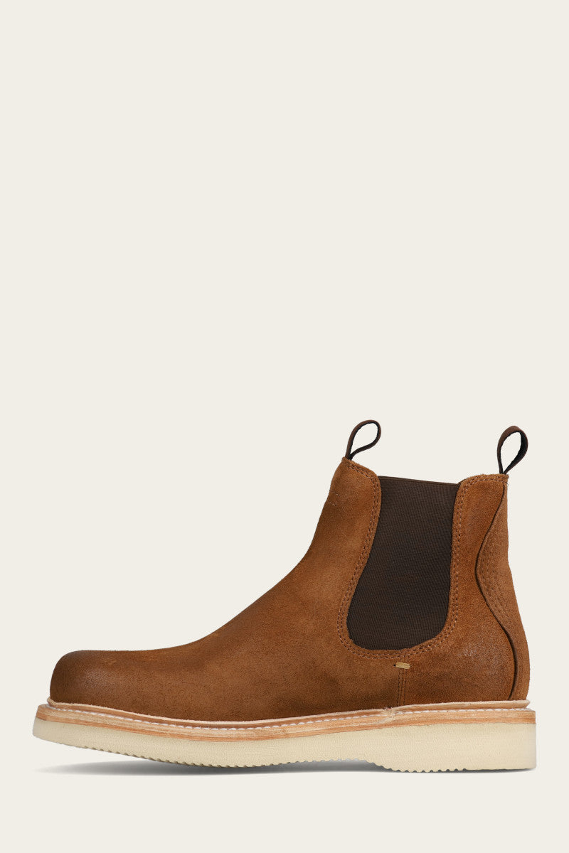 Hudson Chelsea Wedge Boots for Women - Comfortable Chunky Heel Ankle Booties for Fall & Winter | Perfect for Office, Casual Outfits, and Night Out