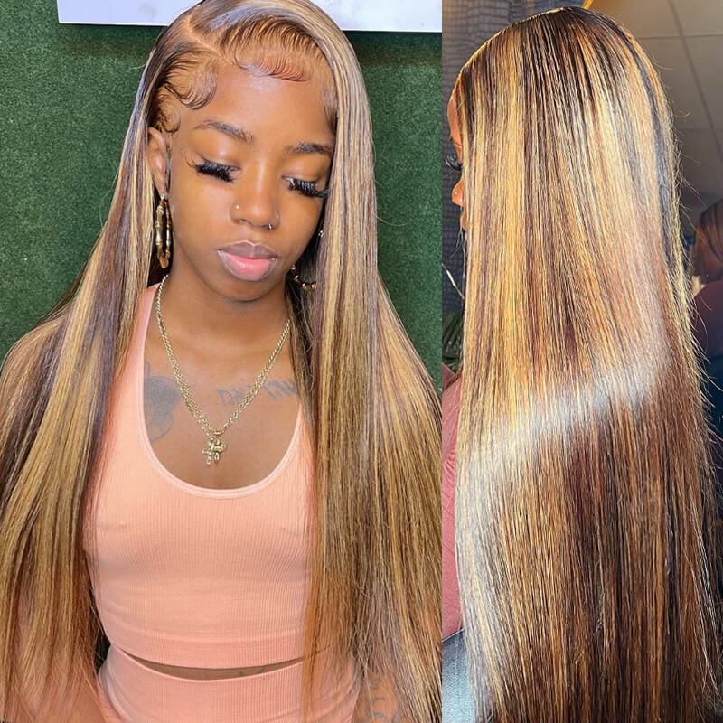 26inch Pre-Colored 13x6 Lace Frontal Wig - Body Wave/Straight Human Hair Wig for Black Women | Natural Look & Comfort | Perfect for Daily Wear, Parties & Special Occasions