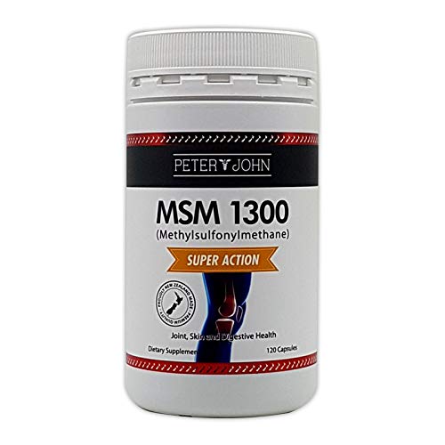MSM Dietary Supplement 1300mg - 120 Capsules for Joint Support & Immune Health - Gluten Free & Non-GMO (3 Bottle Pack) - Ideal for Athletes, Seniors & Active Lifestyles