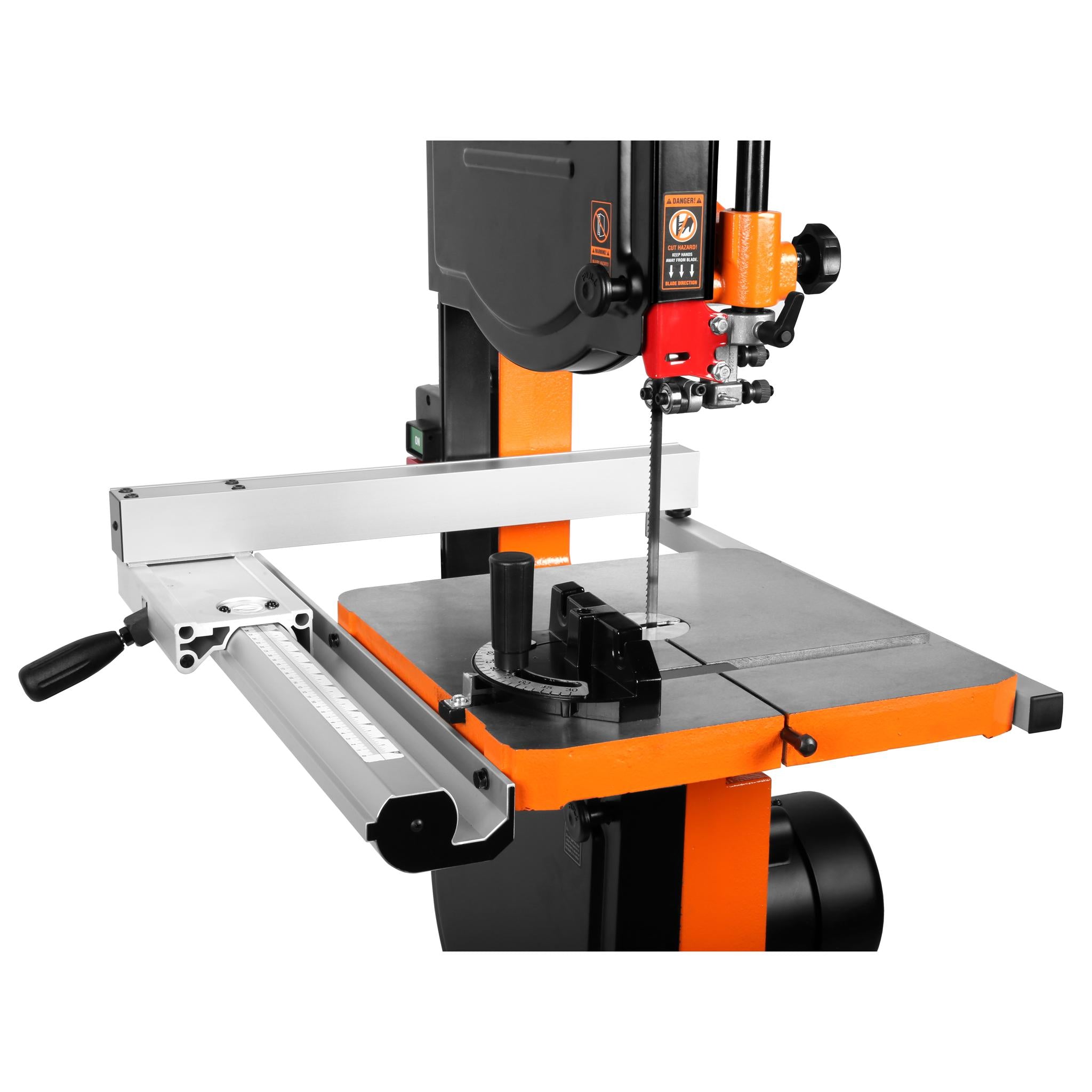 WEN BA1411 14-Inch 1 HP Dual Voltage 120V/240V Two-Speed Industrial Band Saw - Perfect for Woodworking, Metal Cutting & DIY Projects