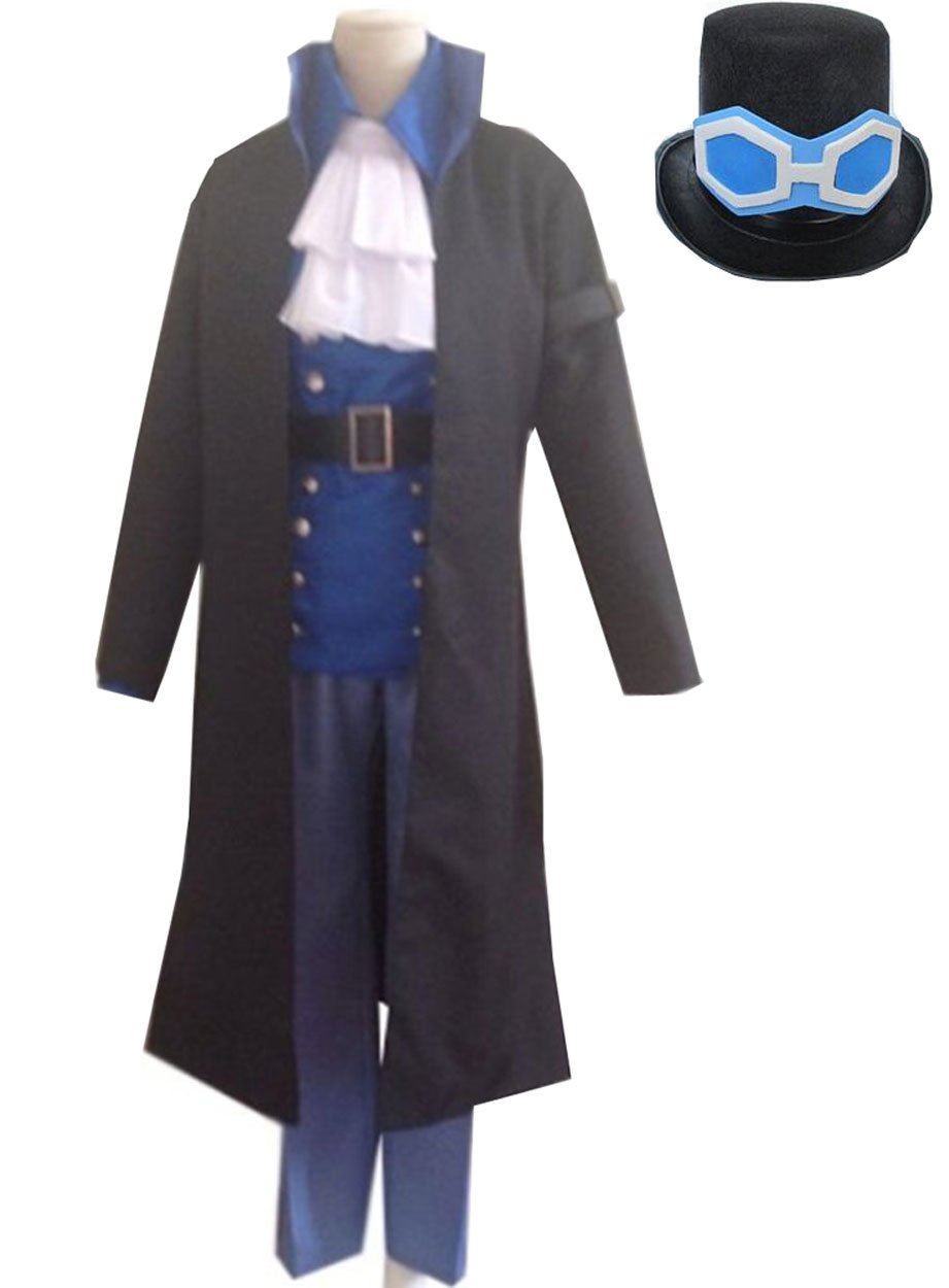 Anime Sabo Jacket Cosplay Costume - One Piece Outfit Uniform for Halloween & Comic Con - Perfect for Cosplay Events & Anime Conventions