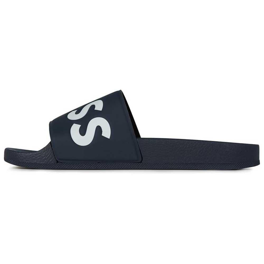 BOSS Men's Sliders Pool Shoes - Comfortable Waterproof Sandals for Beach, Swimming & Outdoor Activities