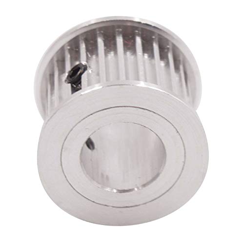 3M HTD Timing Pulley 18 Teeth (18T) with 10mm Bore & 15mm Width - Compatible with HTD 3M Timing Belts for Linear Motion Systems - Ideal for CNC Machines, 3D Printers, and Industrial Automation Equipment