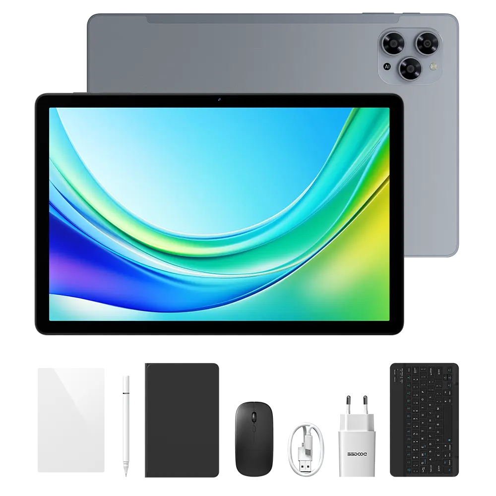 DOOGEE Tab G6 11 Inch Android Tablet - 8000mAh Battery, 30GB+256GB Storage, Android 15 OS - Perfect for Work, Study, and Entertainment