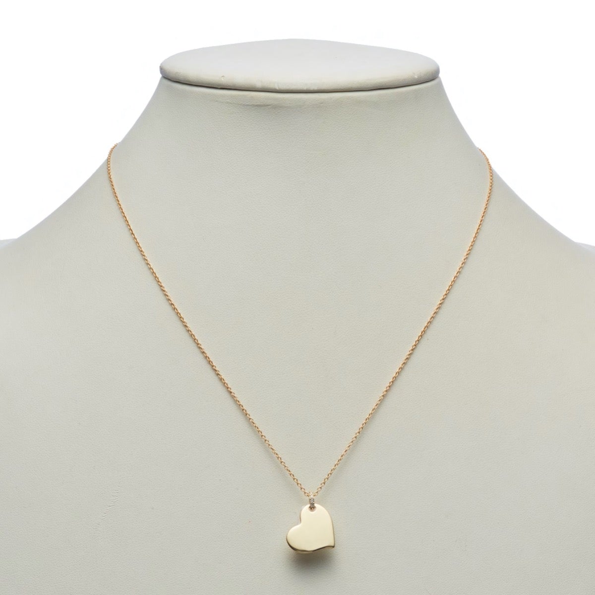 14K Gold Heart Pendant Necklace with Genuine Diamonds - Elegant Jewelry Gift for Women, Perfect for Valentine's Day & Anniversary