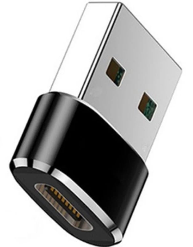 USB A to Type C Cable Adapter (3 Pack) - Fast Charging & Data Sync for Smartphones, Tablets, Laptops - Perfect for Home, Office & Travel Use