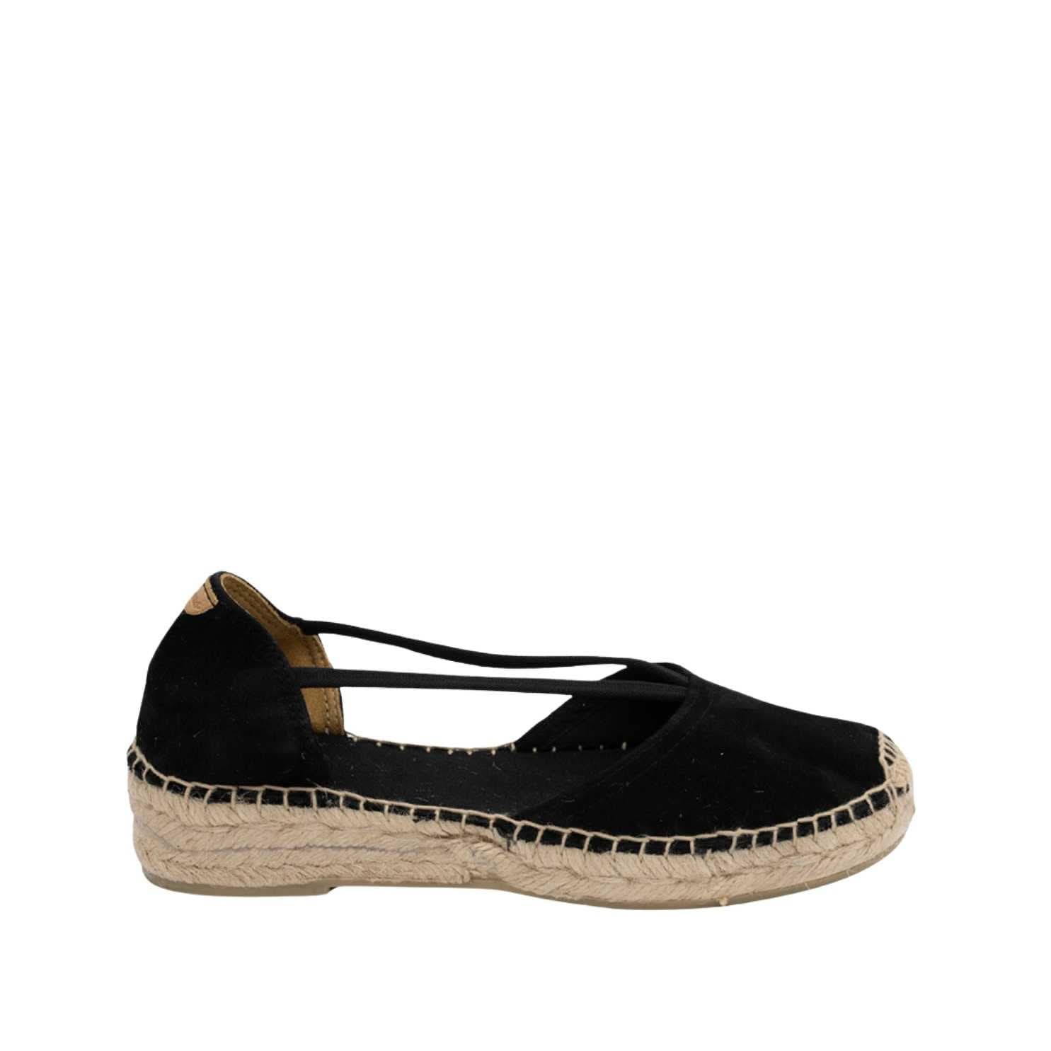 Women's Suede Leather Espadrilles - Comfortable Summer Casual Shoes for Beach, Vacation & Everyday Wear - Erla A