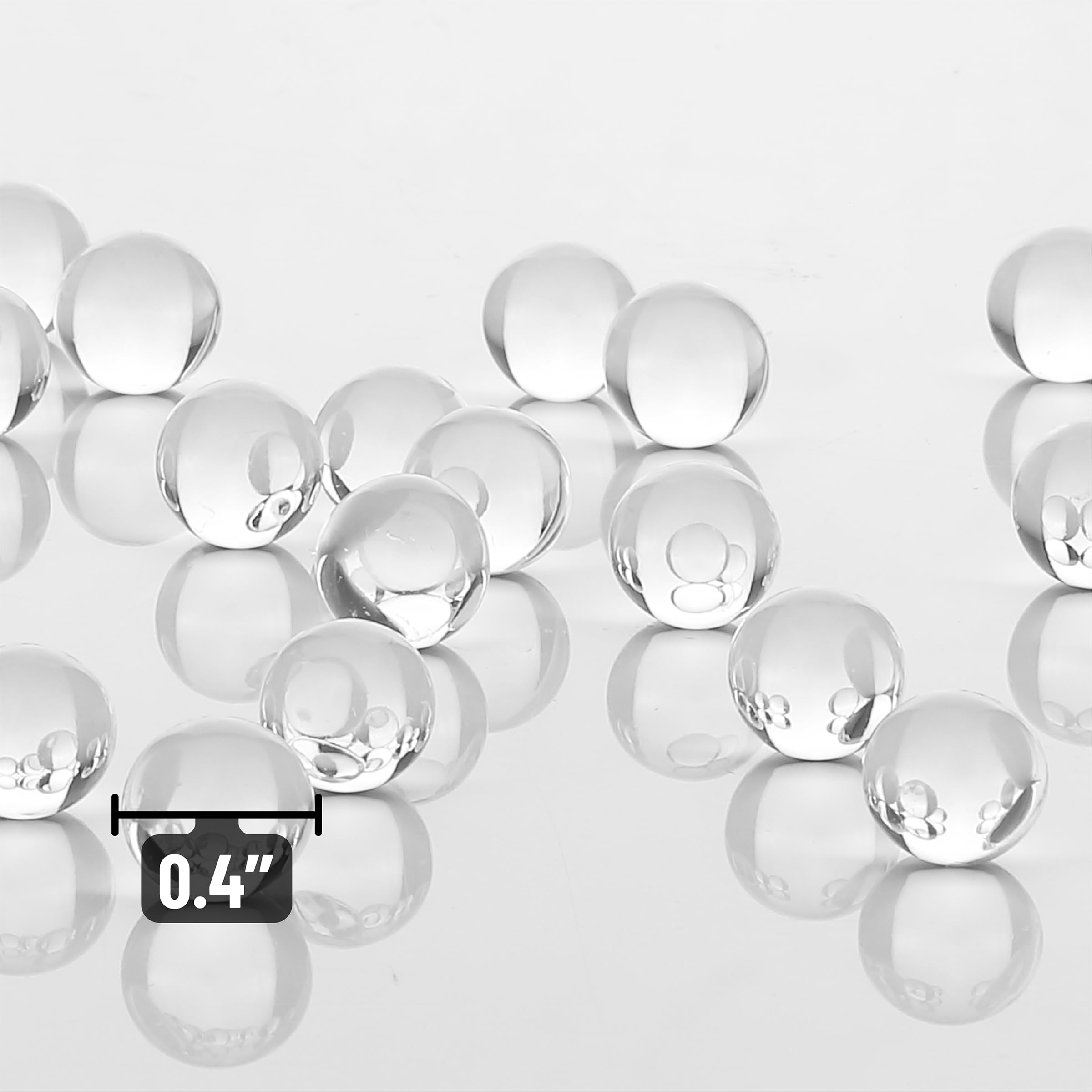 Mr. Pen Clear Water Beads - 20,000 Non-Toxic Water Gel Beads for Vases, Plants, Floral Arrangements & Sensory Play - Perfect for Home Decor, Weddings & Kids Activities