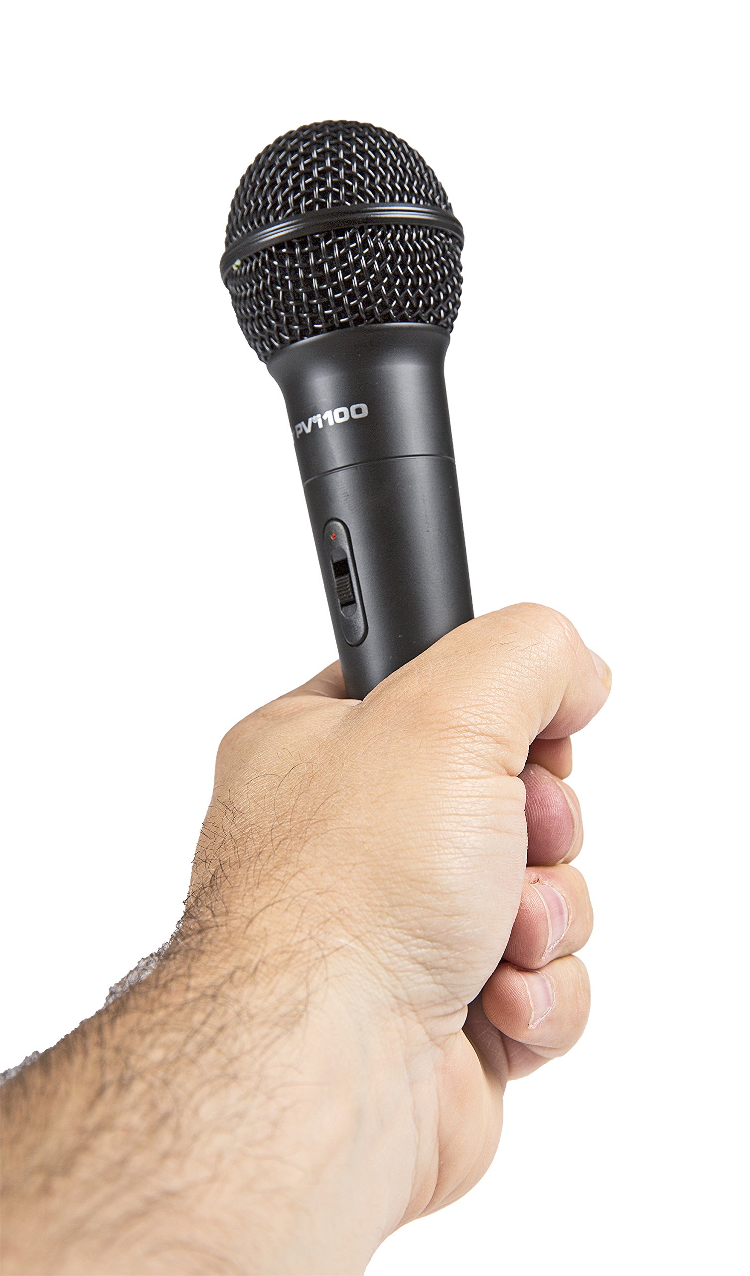 Peavey PVI 100 Professional Dynamic Cardioid Microphone - 2 Pack for Live Performances, Podcasting & Studio Recording