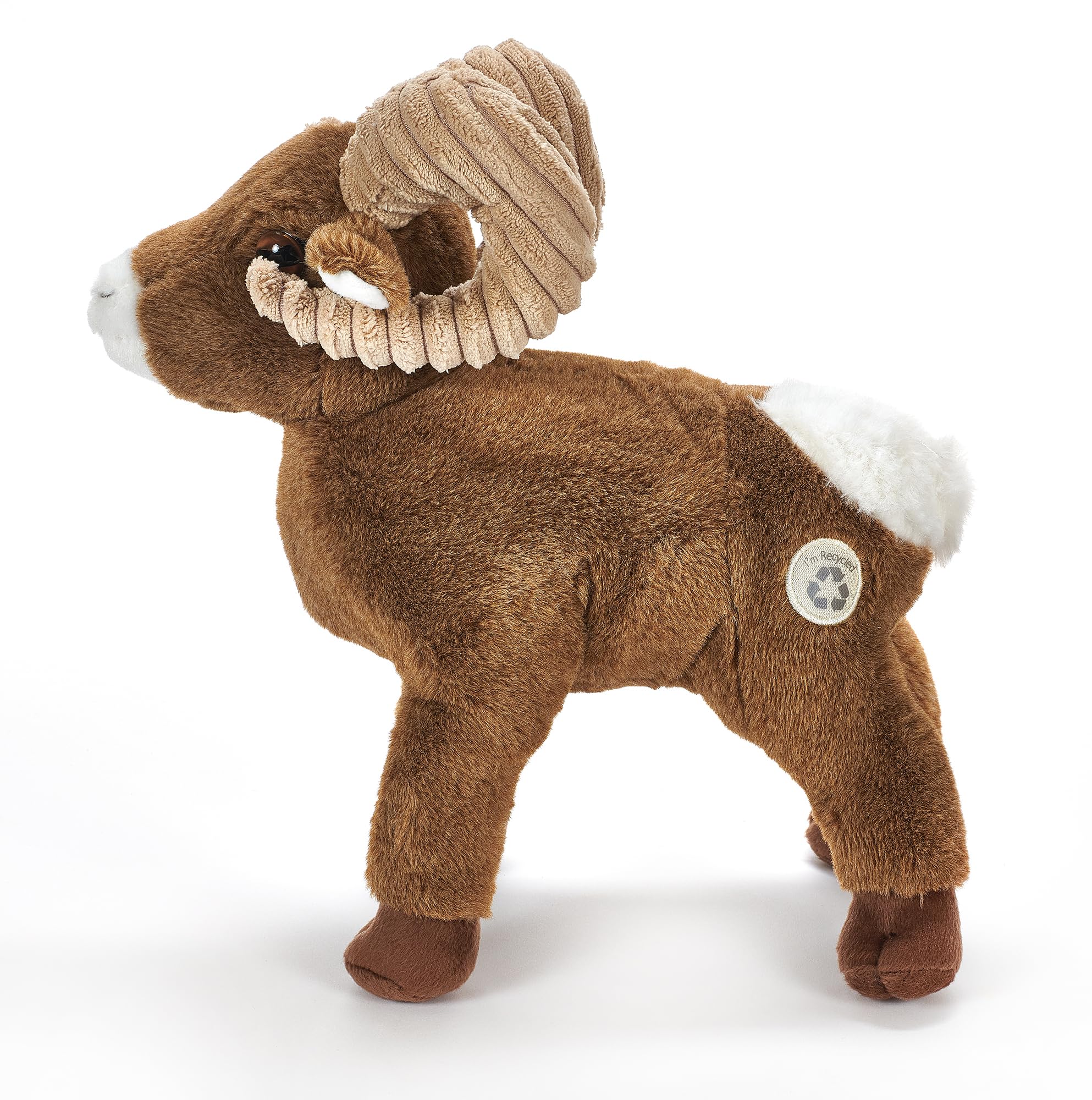 12-inch Big Horn Sheep Stuffed Animal Plush Toy - Wild Onez Zoo Collection | Soft & Cuddly Kids Gift for Birthday, Nursery Decor & Adventure Play | Perfect for Animal Lovers, Themed Parties & Educational Playtime