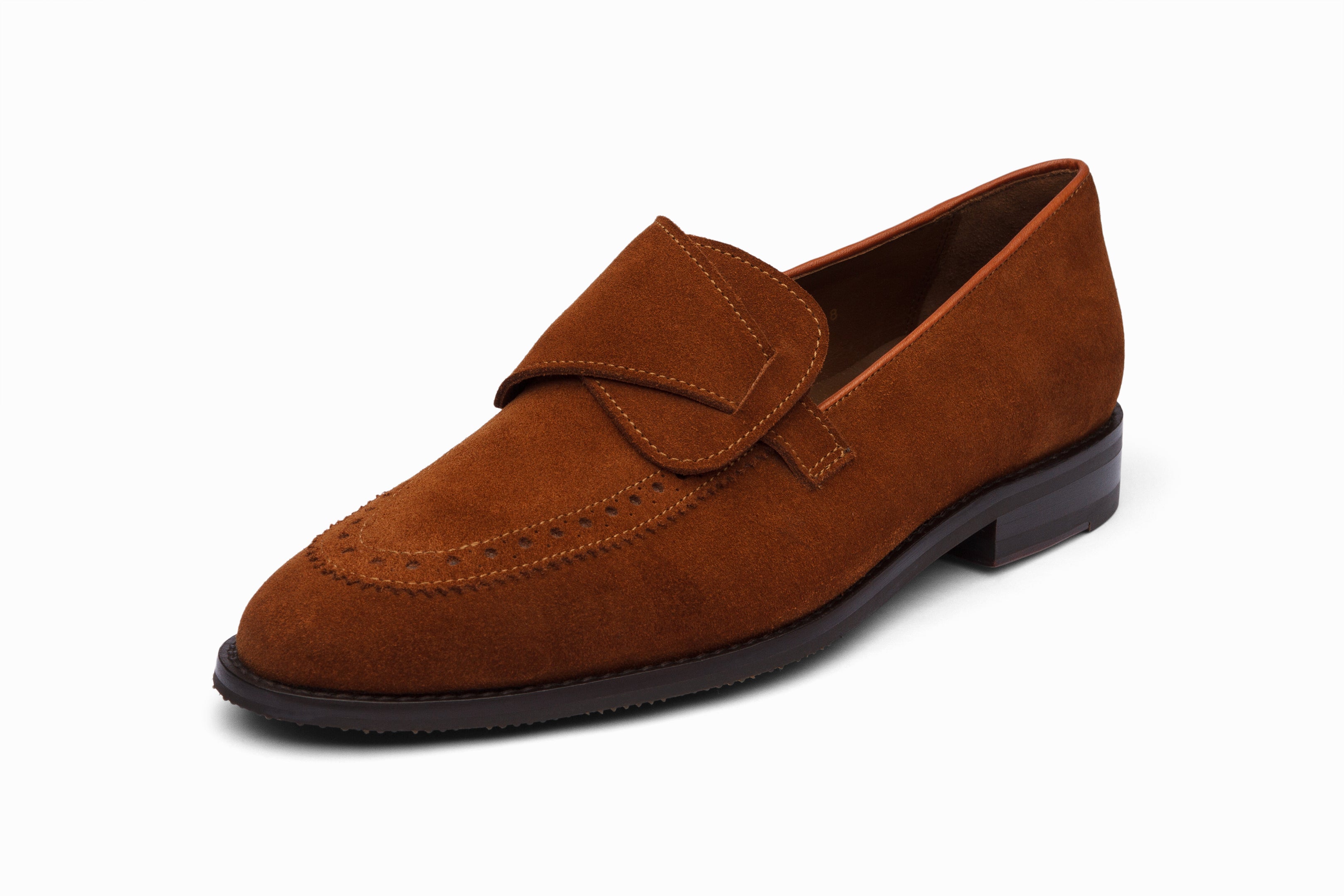 Stylish Brown Suede Butterfly Loafers for Women - Comfortable Slip-On Casual Shoes for Office, Travel & Everyday Wear