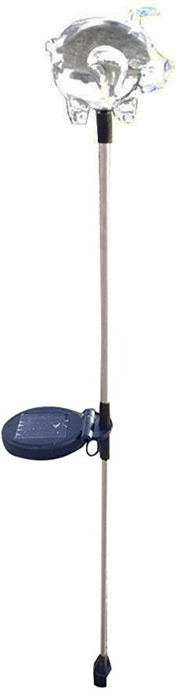Solar Powered Garden Lights - 2 Pack Color Changing LED Stake Lights, Pig Design for Outdoor Yard & Pathway Decoration | Weatherproof & Energy Efficient Landscape Lighting for Patio, Lawn, Garden Decor
