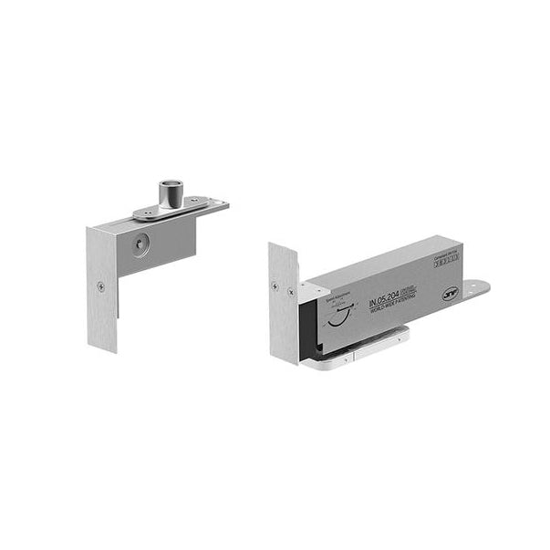 JNF Hydraulic Cafe Hinge Set IN.05.204 - Heavy Duty Soft Close Cabinet Hinges for Kitchen, Bar, and Office Furniture Installation