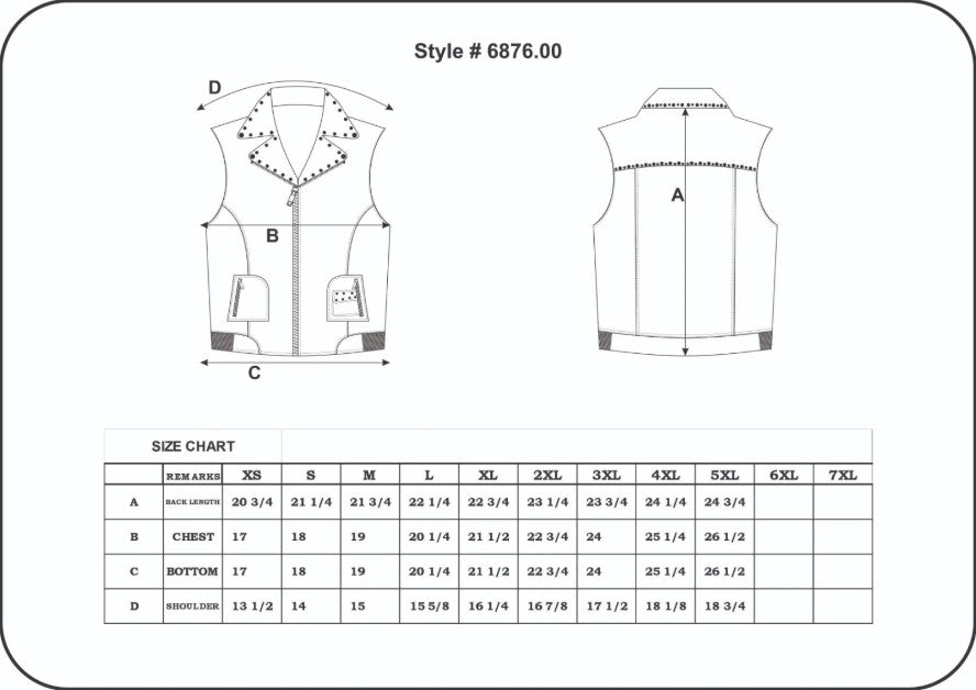 Stylish Open Road Women's Studded Leather Vest - Fashionable Biker Jacket for Motorcycle Riding & Casual Outfits