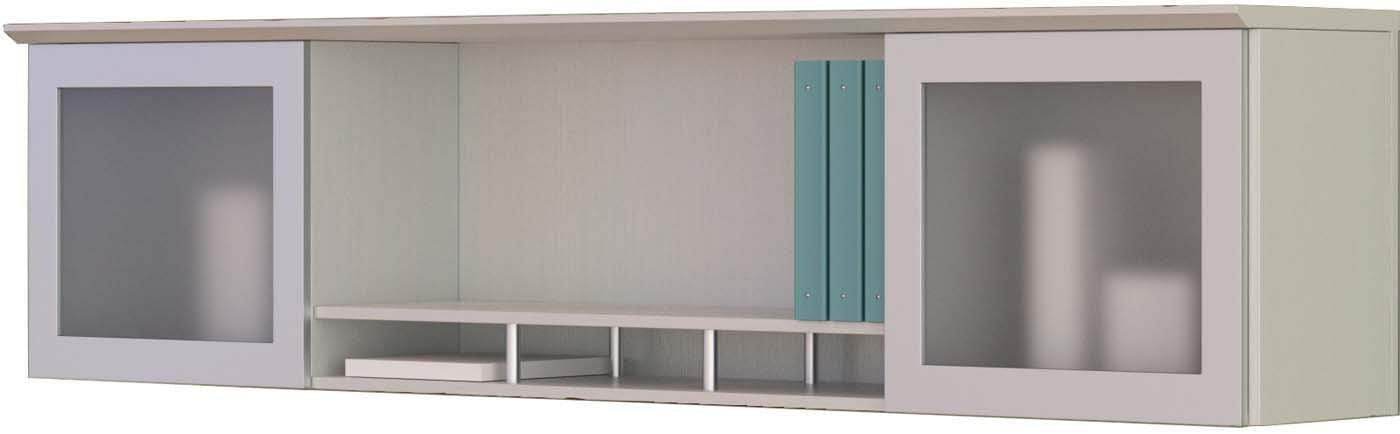 Safco Mayline Medina 72W Hutch Laminate Office Desk Organizer [MNH72] - Perfect for Home Office, Study Room & Workspace Organization