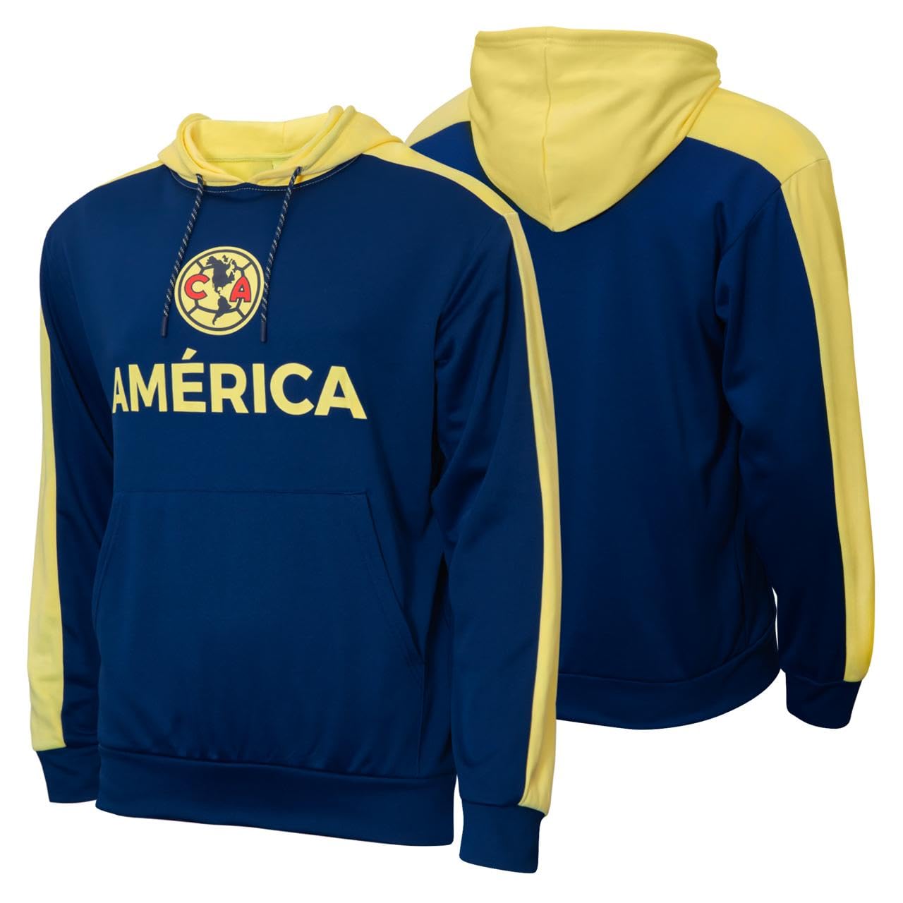 Icon Sports Men's Pullover Hoodie - Official Soccer Football Club Team Casual Long Sleeve Sweatshirt | Athletic Warm-Up Top for Training, Games & Streetwear Fashion