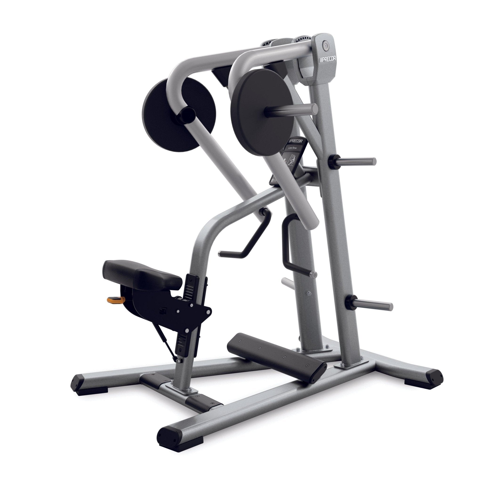 Precor Discovery Series Low Row Machine (DPL0308) - Home Gym Strength Training Equipment for Back & Arm Workouts