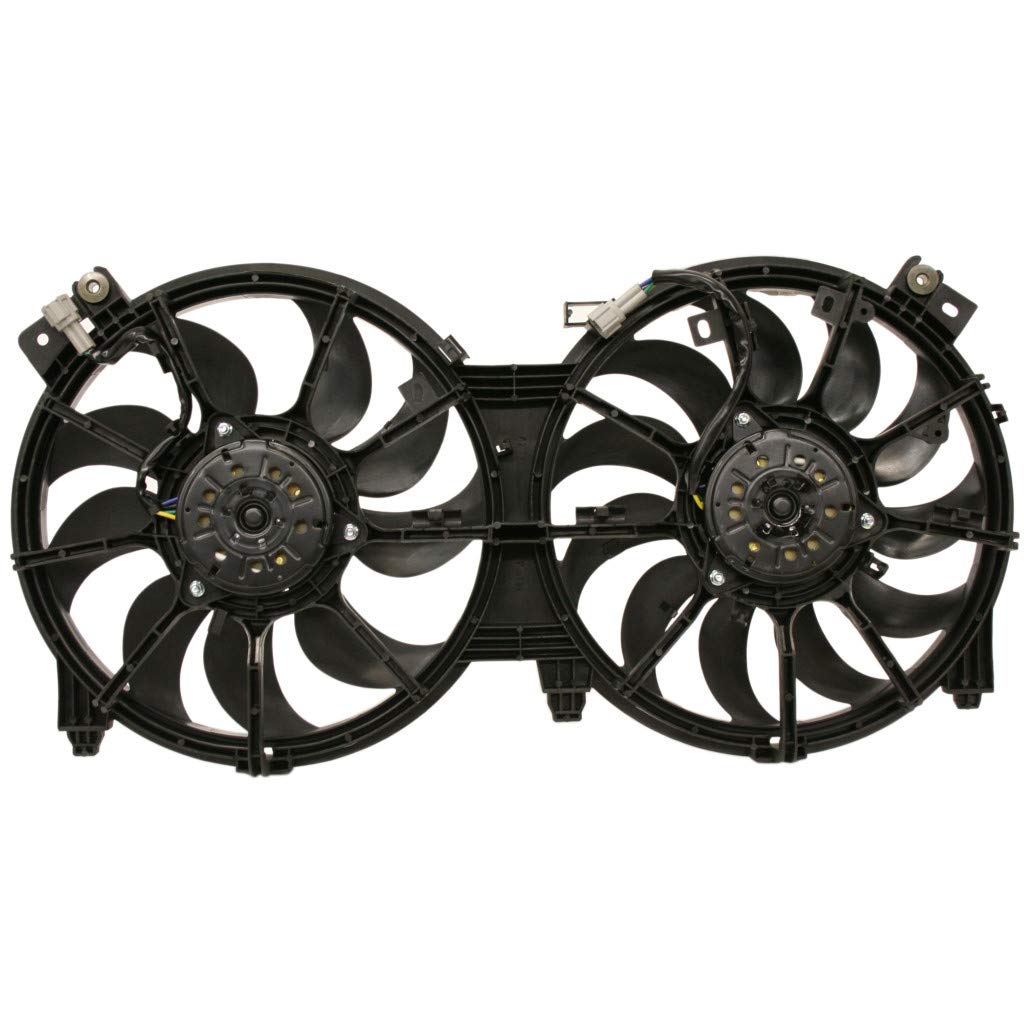 Nissan Altima Radiator Fan Assembly 2007-2011 | Compatible with Coupe & Sedan Models | OEM Part # 21481JA100, NI3115134 | Perfect Cooling Solution for Hot Weather & Stop-and-Go Traffic