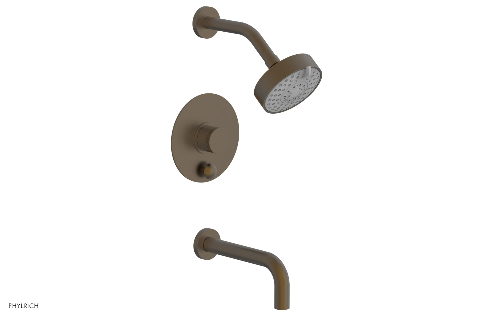 BASIC II Pressure Balance Tub and Shower Faucet Set - 230 26 Series - Perfect for Modern Bathroom Renovations & Spa-Like Shower Experience
