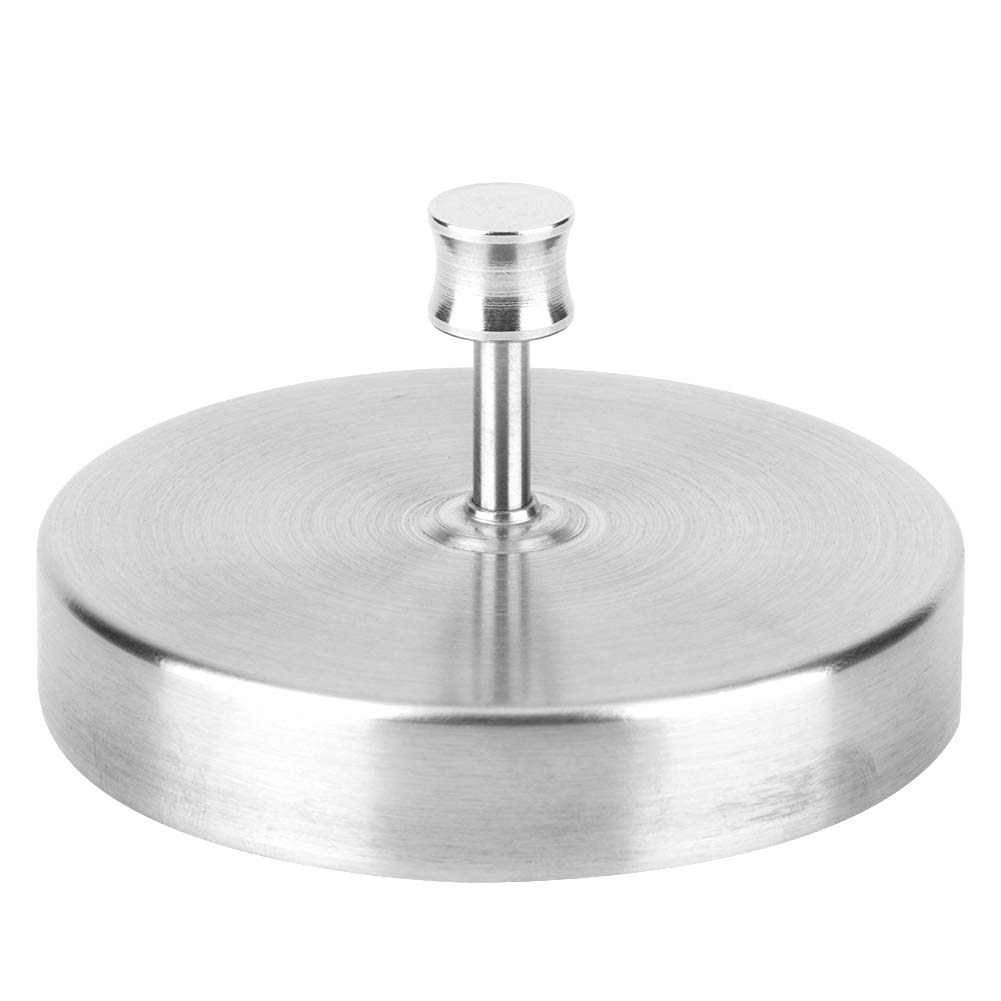 304 Stainless Steel Hamburger Patty Maker Mold - Adjustable Height Meat Press for BBQ, Grill, Beef & Veggie Burgers | Perfect for Backyard Cookouts, Camping & Restaurant Use