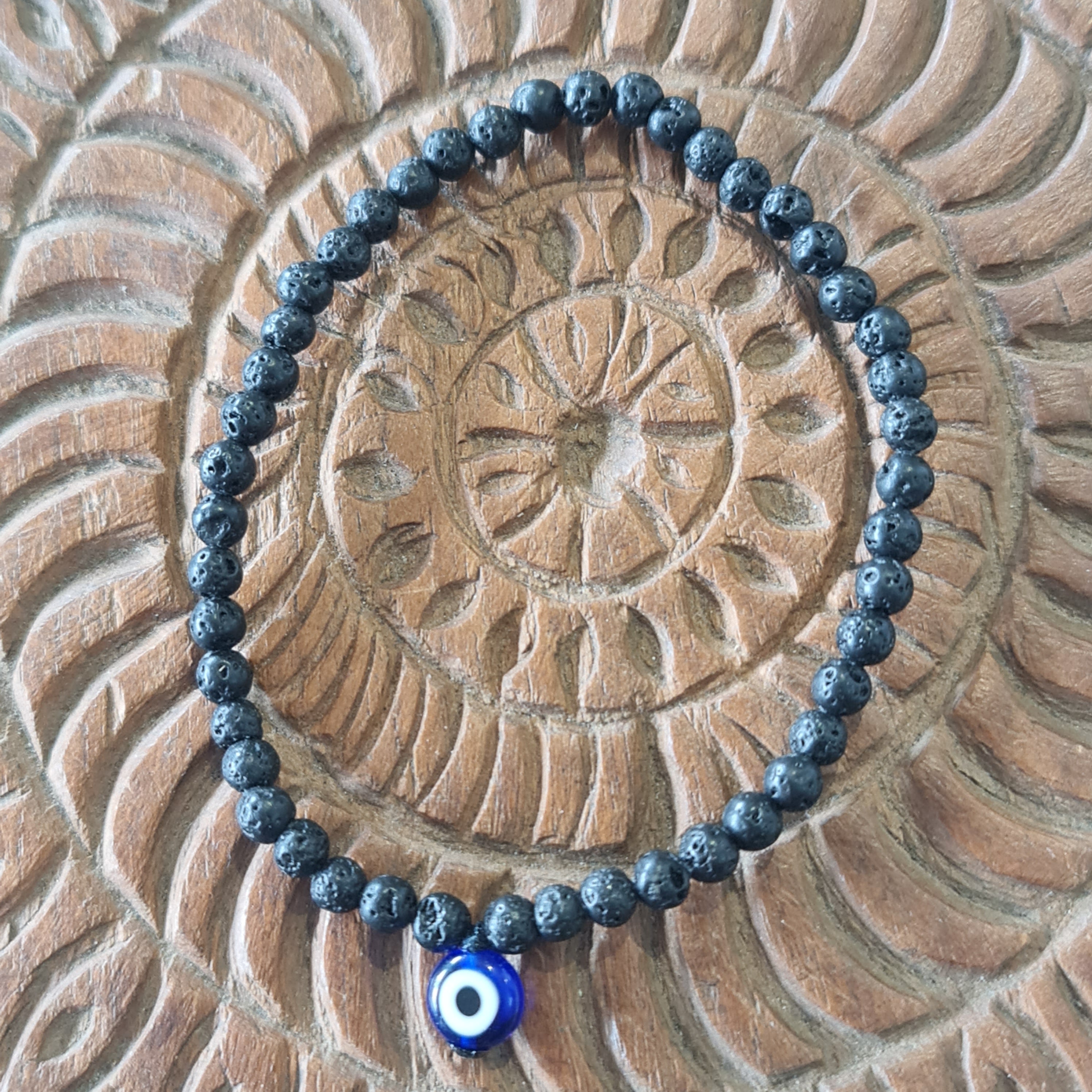 Ares Faith Protection Stone Bracelet for Men & Women - Spiritual Healing Crystal Beaded Wristband for Meditation, Yoga & Positive Energy